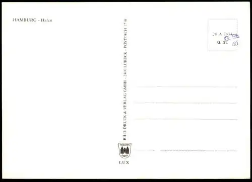 ÄLTERE POSTKARTE HAMBURG HAFEN WERFT BLOHM + VOSS FRACHTSCHIFF SCHLEPPER Dampfer Schiff cargo ship AK postcard