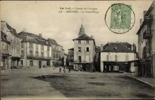 Ak Limogne Lot, La Grand' Place