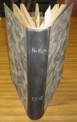 Höchstrichterliche Rechtsprechung. - herausgegeben von Kurt Friedrich, Otto Rietzsch u. a: Höchstrichterliche Rechtsprechung. Jahrgang 1942. - Ergänzungsblatt zur 'Deutschen Justiz' und zur Amtlichen Sammlung der Reichsgerichtsentscheidungen. 