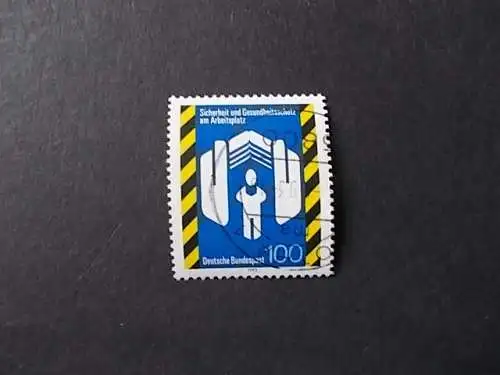 Bundesrep. Deutschland  Eckstempel/Wellenstempel
