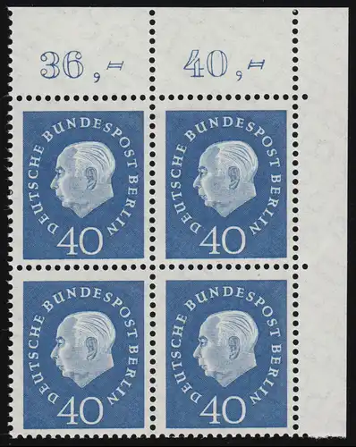 185 heu 40 pf Eck Vbl. or ** post-fraîchissement