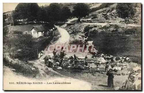 Cartes postales Neris Les Bains Les Lavandieres