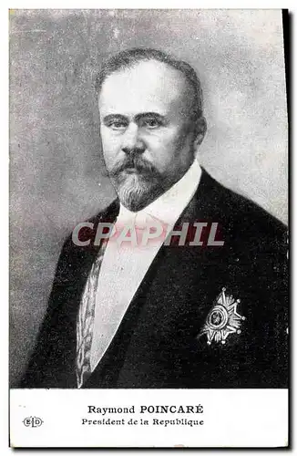 Cartes postales Raymond Poincare President de la Republique