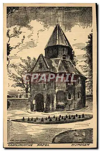 Cartes postales moderne Karolingische Kapel Numegen