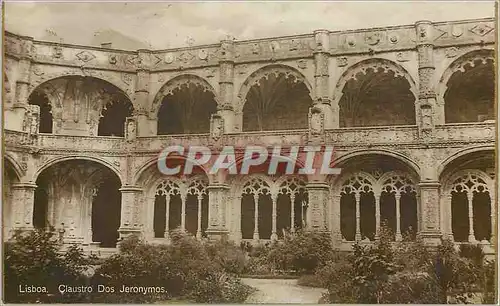 Cartes postales Claustro Dos Jeronymos Lisbonne