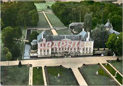 Cartes postales moderne En Avion au dessus de Bombon (S et M) Le Chateau