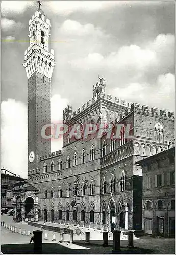 Cartes postales moderne Siena Palais Public