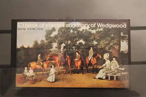 Großbritannien Prestige Markenheft, MH 50 "Wedgwood Story"; MNH