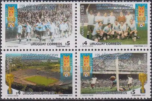 The 100th Anniversary of the Uruguay Football Association