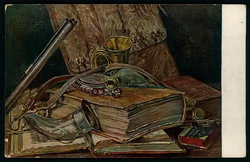 AK   Johannes Plato : Jagdstück ..... [ H304 ]