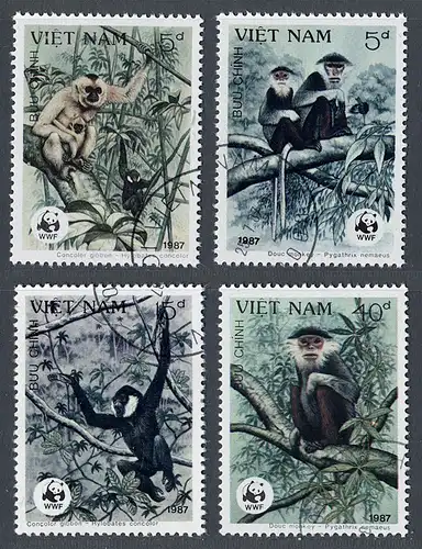 Vietnam 1987 Nr 1827-1830 Gefälligkeitsstempel 10060B