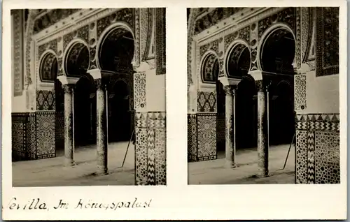 6582 - Spanien - Sevilla , Im Königspalast - nicht gelaufen