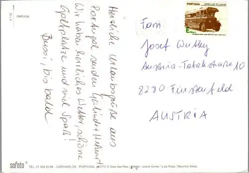 46984 - Portugal - Algarve , Mehrbildkarte - gelaufen