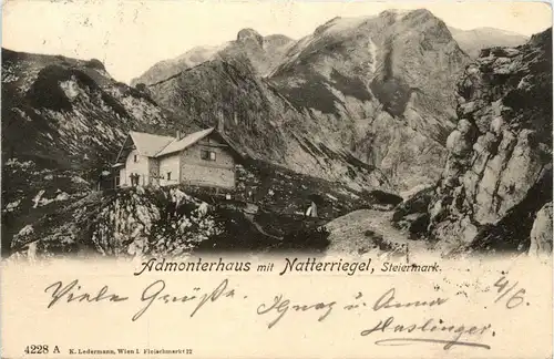 Admont und Gesäuse/Steiermark - Admonterhaus mit Natterriegel -318014
