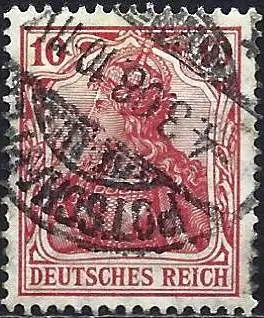 Deutsches Reich 1905 - Mi 86 Ia - YT 84 - Germania 