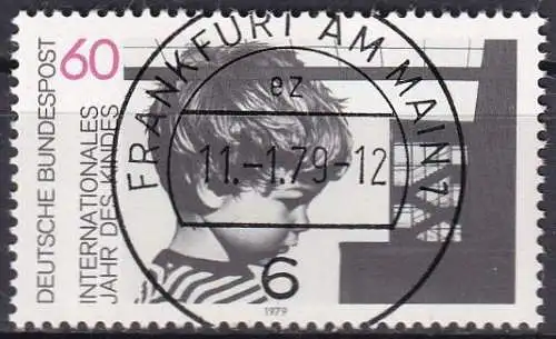 DEUTSCHLAND 1979 Mi-Nr. 1000 o used - aus Abo