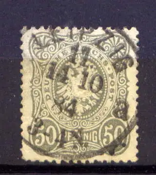 (3881) Deutsches Reich Nr.44         O    gestempelt