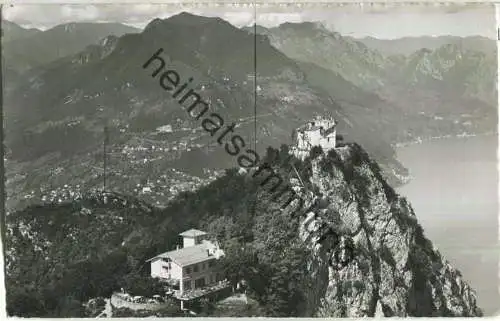 Monte San Salvatore - Foto-Ansichtskarte - Verlag O. Wyrsch Bern