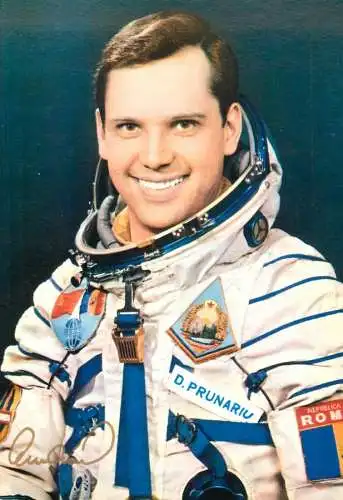 Romanian cosmonaut Dumitru Prunariu