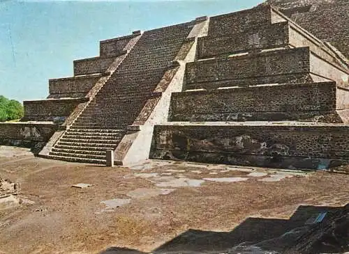 Postcard Mexico pyramid of the moon