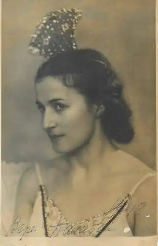 Russia Mariinsky (ex. Kirov) Ballet and Opera Theatre genuine soviet photo ballet dancer Galina Ulanova 1948