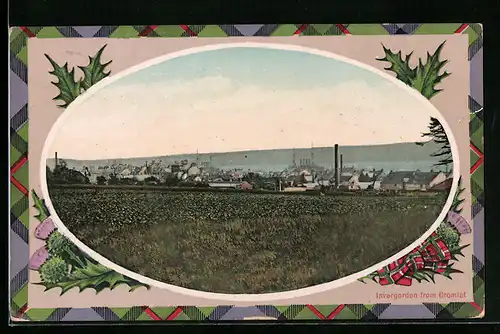 AK Invergordon, Panorama from Cromlet, Passepartout