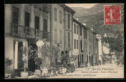 AK Ax-les-Thermes, Maison Champeu, Route d`Espagne