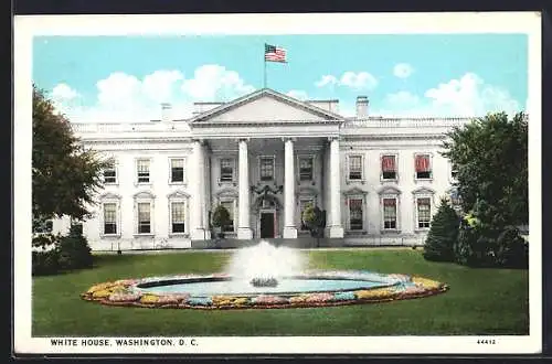 AK Washington D.C., White House, Weisses Haus