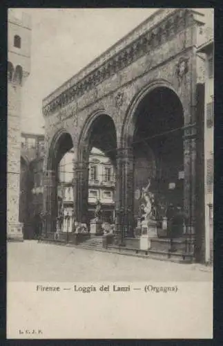 AK Firenze, Loggia deo Lanzi, Orgagna
