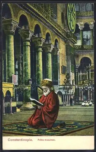 AK Constantinople, Pretre musulman