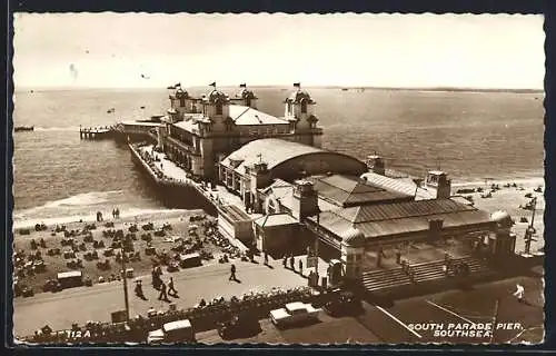 AK Southsea, South Parade Pier