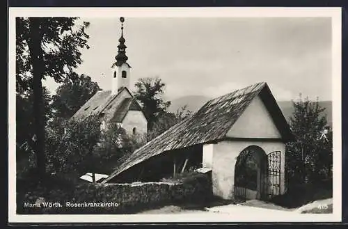 AK Maria Wörth, Rosenkranzkirche