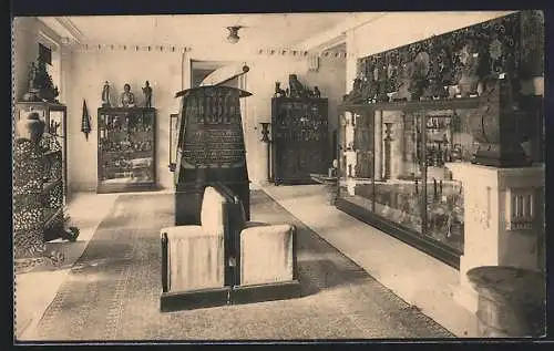 AK Mariemont, Ecoles Principale d`Horticulture et de Petit Elevage, Salle des bronzes et objets d`art d`extreme Orient
