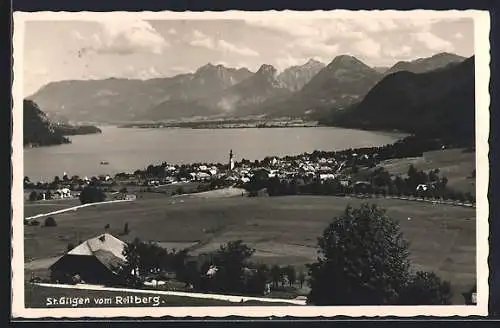 AK St. Gilgen, Ansicht vom Reitberg