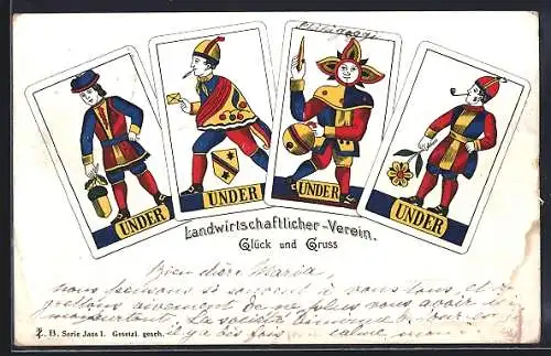 AK Landwirtschaftlicher Verein, Unter beim Kartenspiel
