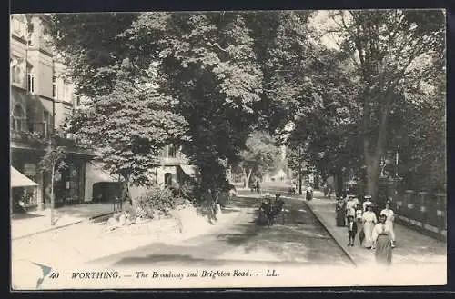 AK Worthing, The Broadway and Brighton Road