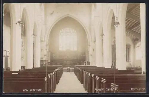 AK Mortlake, Interior of Parish Church