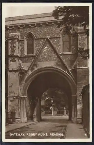 AK Reading, Gateway, Abbey Ruins