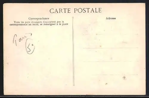 AK Paris, Crue de la Seine, Rues de la Bûcherie et du Haut-Pavé, 1910