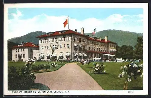 AK On Lake George, NY, Fort WM. Henry Hotel