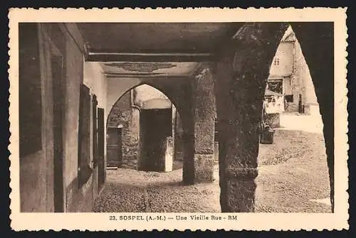 AK Sospel, Une Vieille Rue