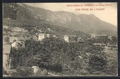 AK Thorenc, Vue prise de l`ouest à la station alpestre