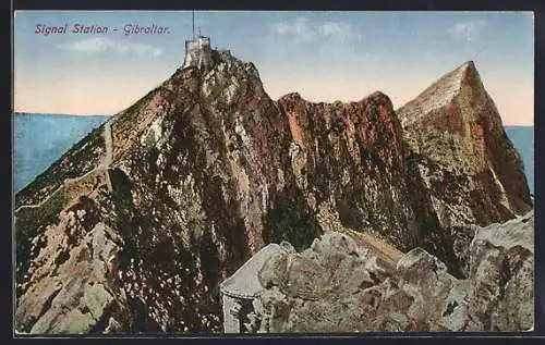 AK Gibraltar, at the Signal Station
