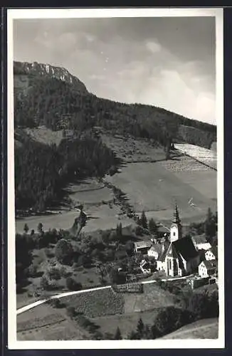 AK St. Erhardt, Blick aus der Vogelschau auf den Ort