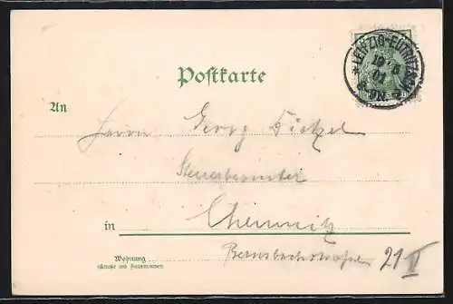Lithographie Leipzig-Eutritzsch, Eitritzscher Gosen-Schänke