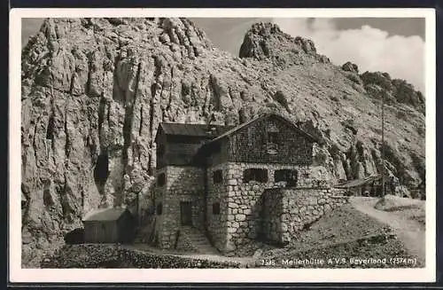 AK Meilerhütte, Ansicht der Berghütte