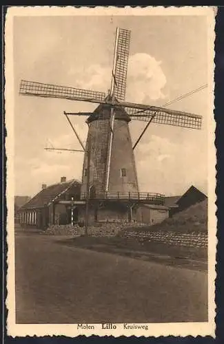 AK Lillo, Molen Kruisweg, Windmühle