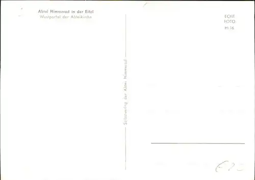 Kloster Himmerod Abtei Eifel *