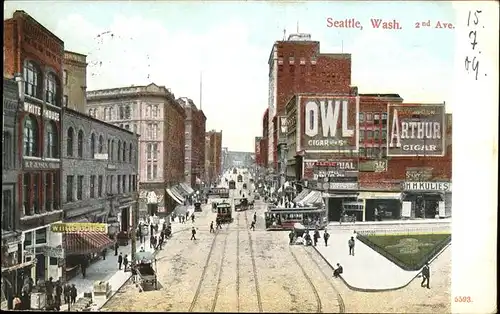 Seattle Washigton
Second Avenue Kat. Seattle