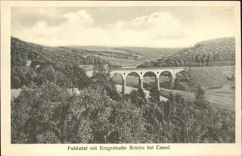 Fuldatal Kragenhofer Bruecke Cassel Kat. Fuldatal